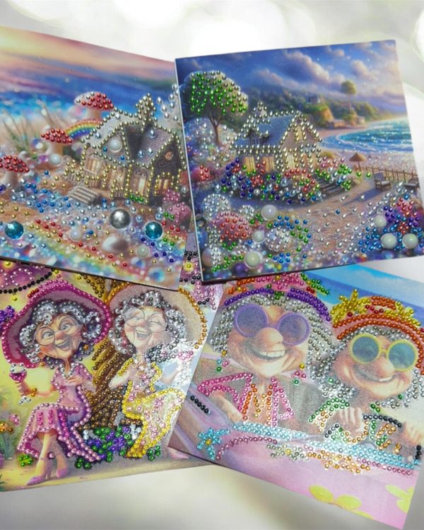 Diamond Art Novelty Cards