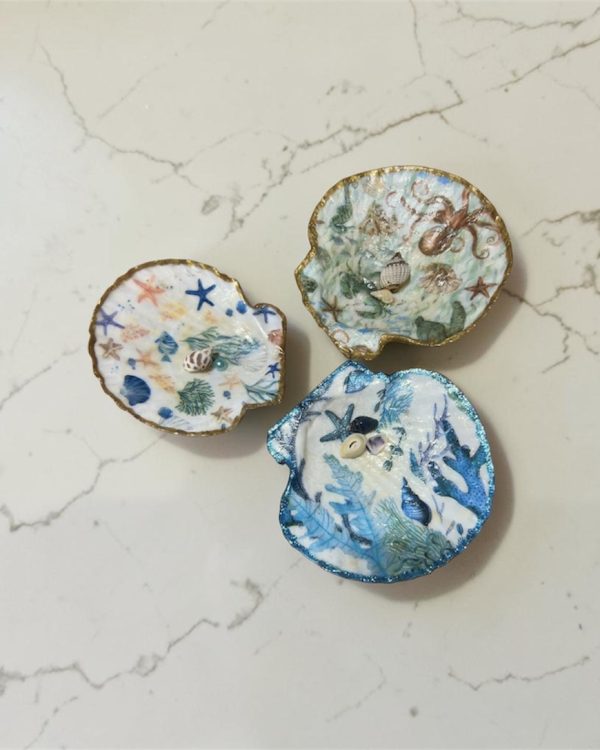 Scallop Trinket Box - Medium